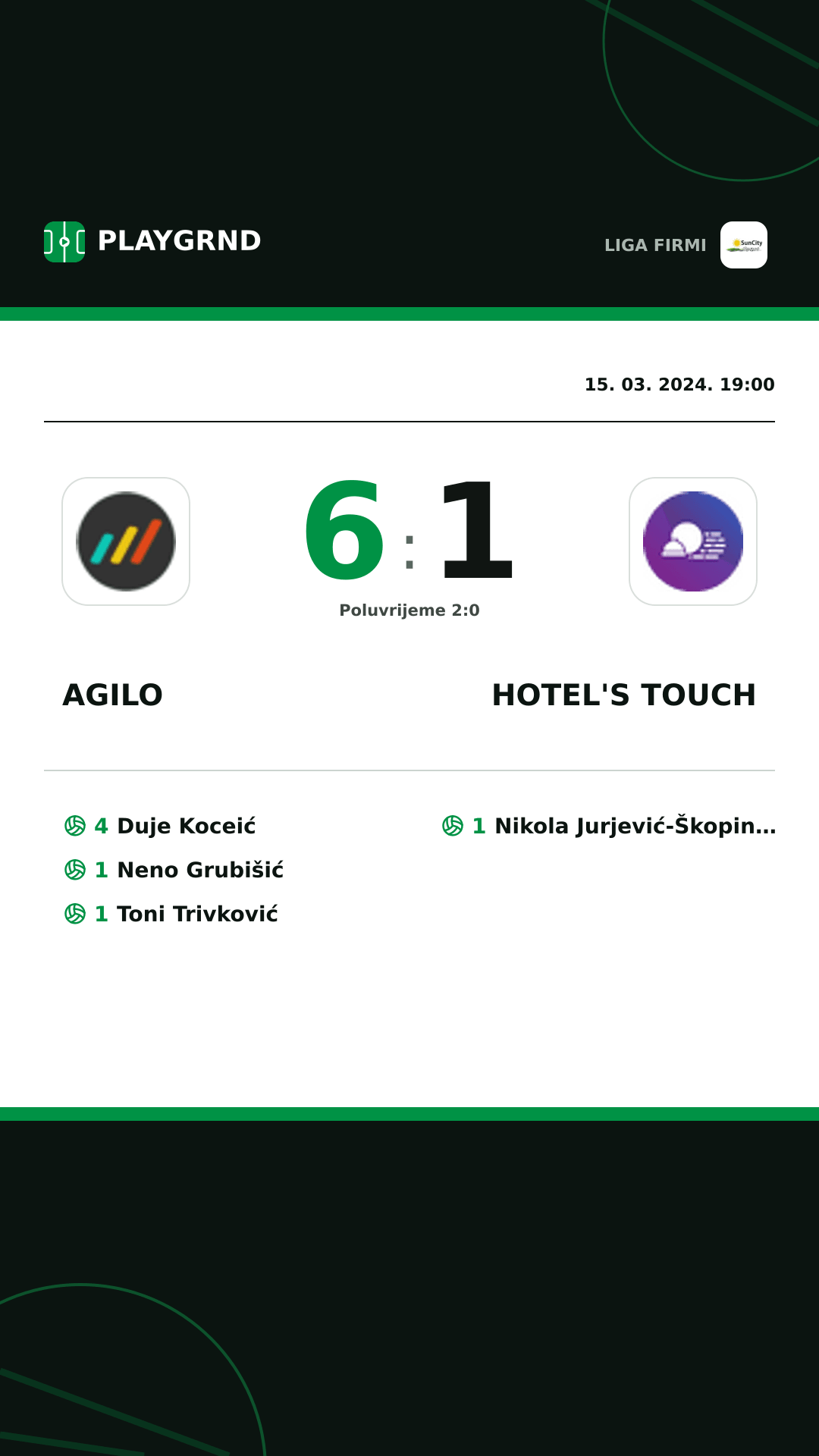 Instagram slika: Agilo 6:1 Hotel's Touch