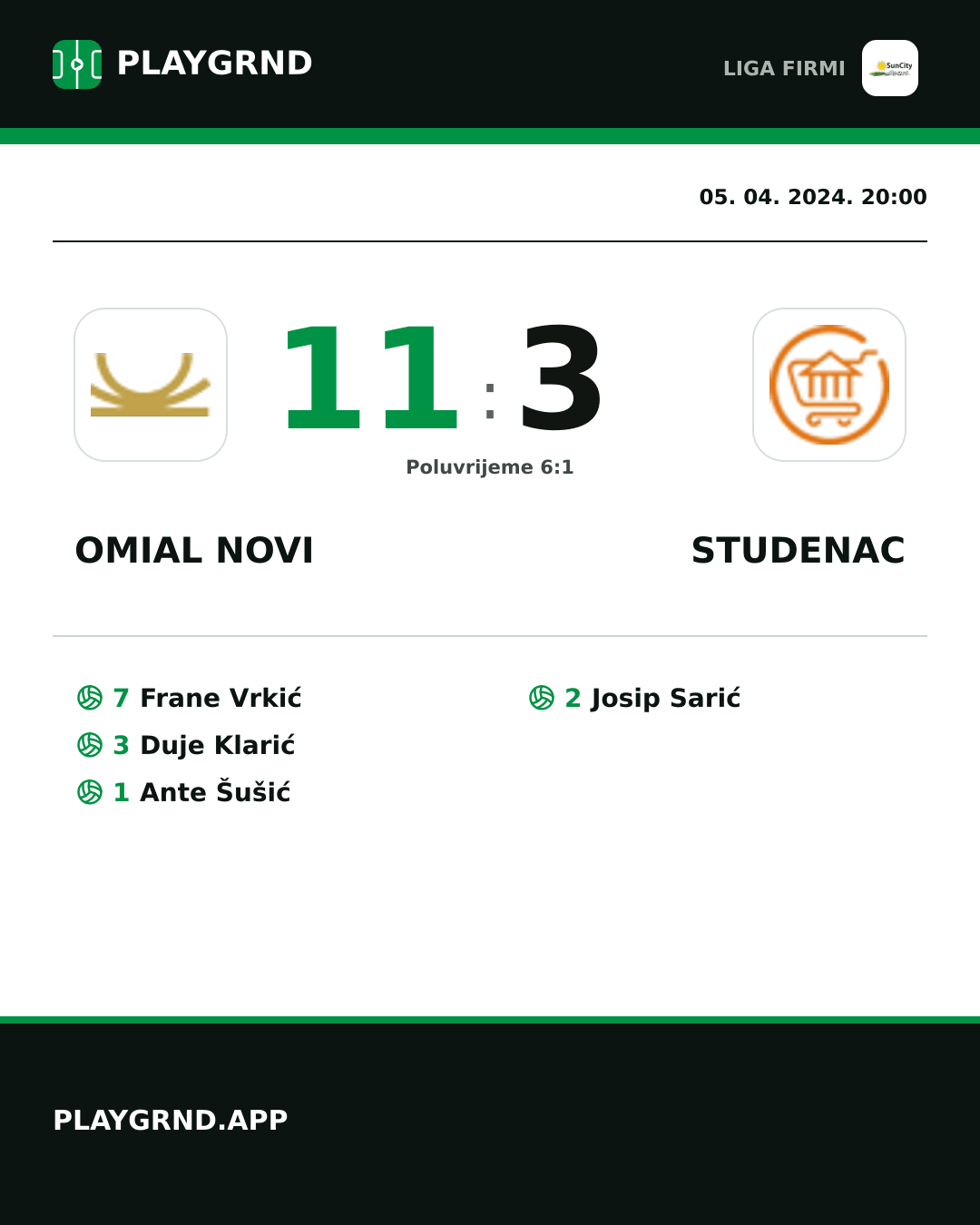Instagram slika: Omial Novi 11:3 Studenac