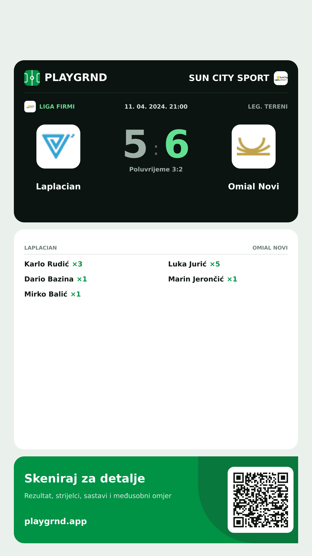 Story slika: Laplacian 5:6 Omial Novi