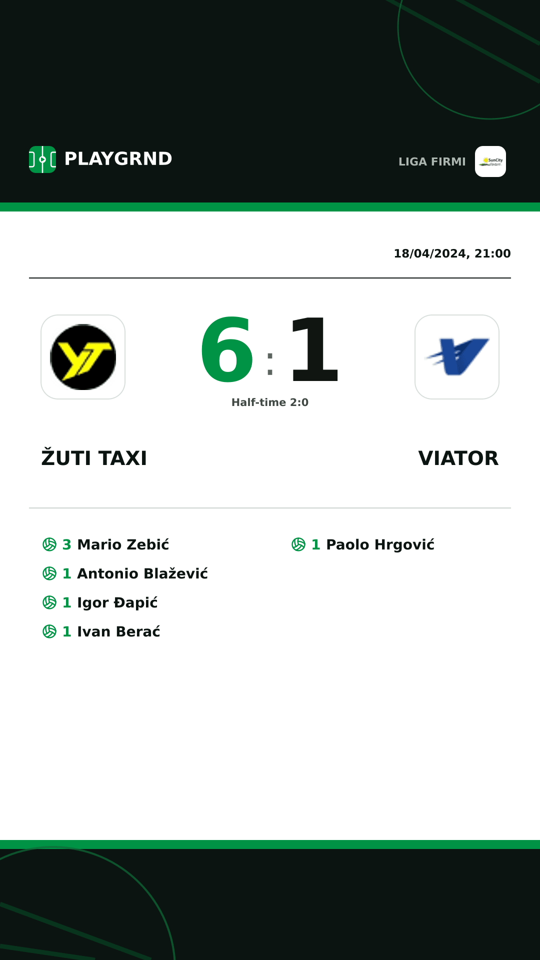 Instagram artwork: Žuti Taxi 6:1 Viator