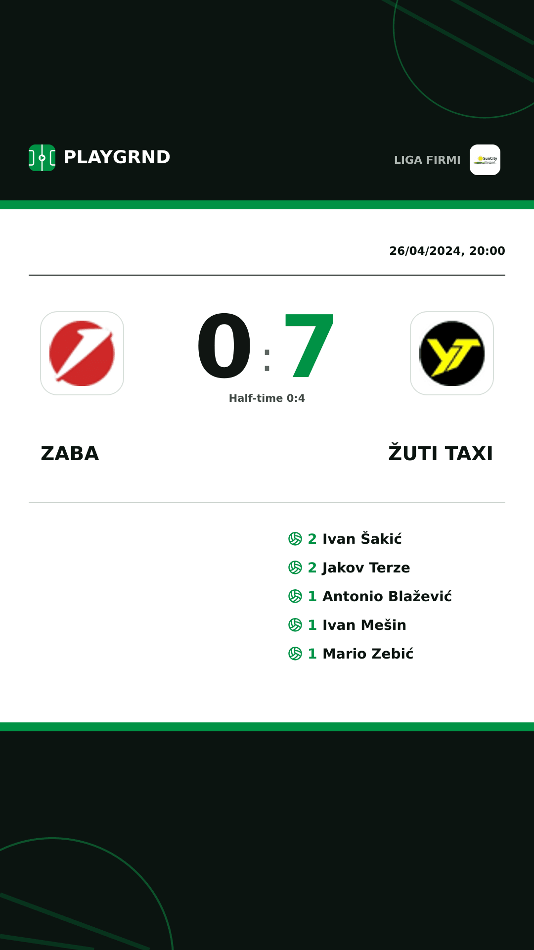 Instagram artwork: Zaba 0:7 Žuti Taxi