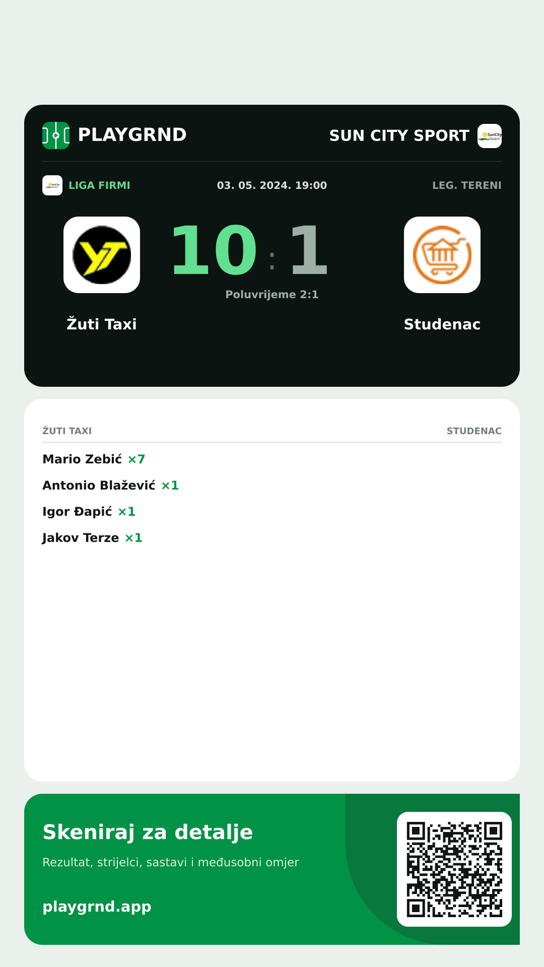 Story slika: Žuti Taxi 10:1 Studenac