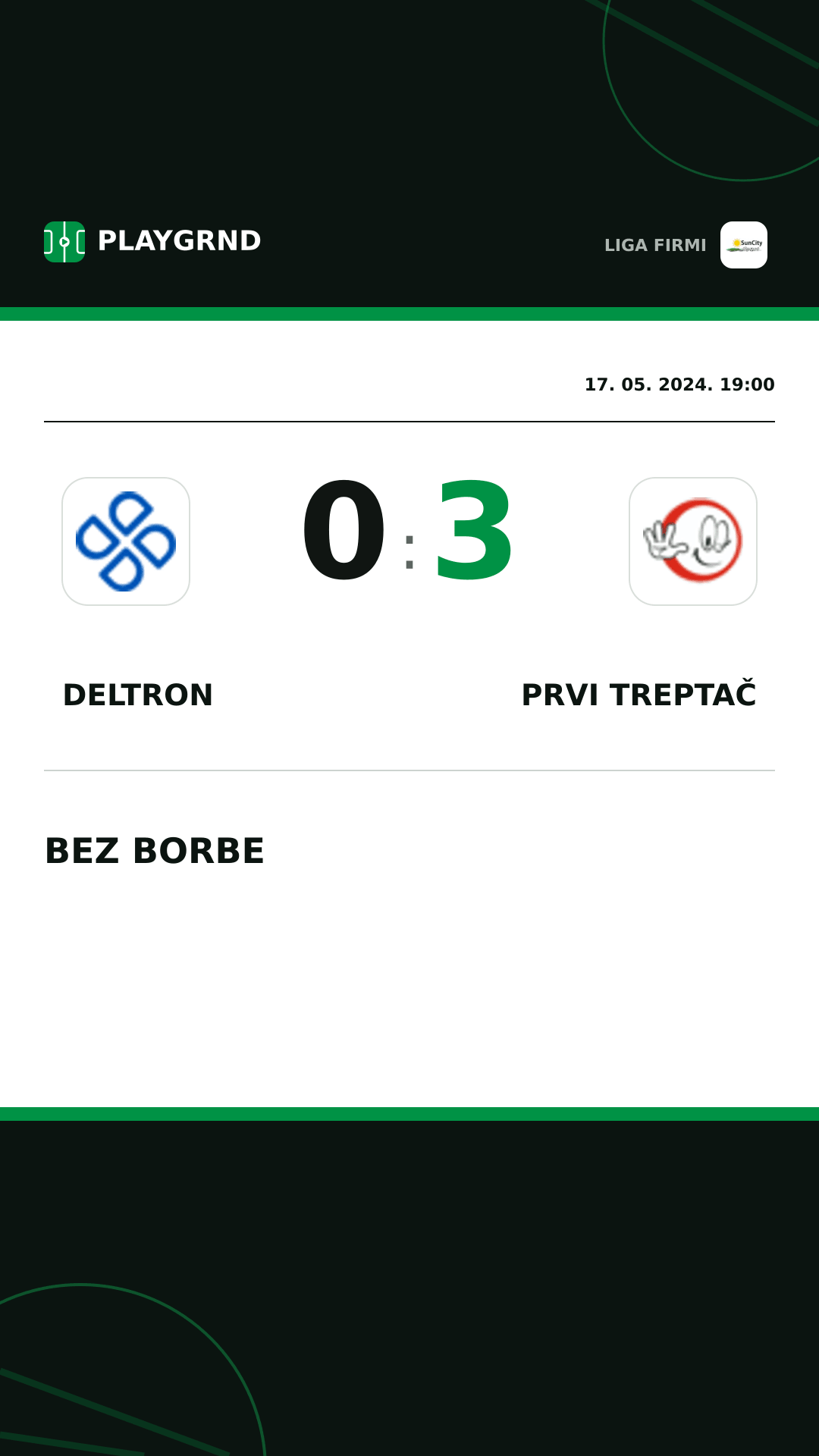 Instagram slika: Deltron 0:3 Prvi Treptač