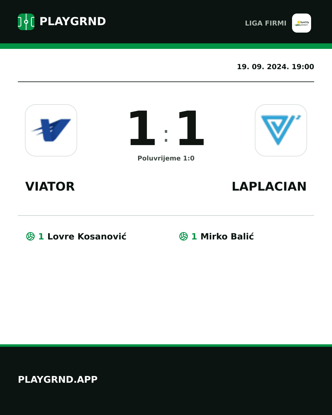 Instagram slika: Viator 1:1 Laplacian