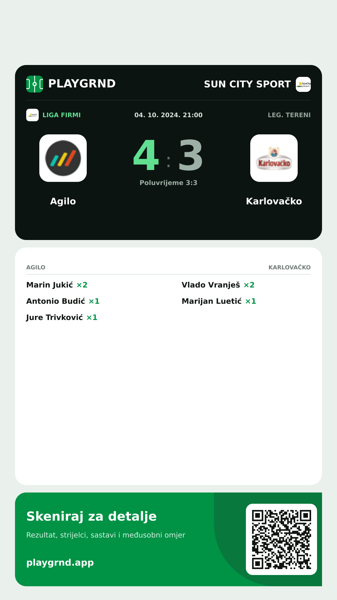 Story slika: Agilo 4:3 Karlovačko