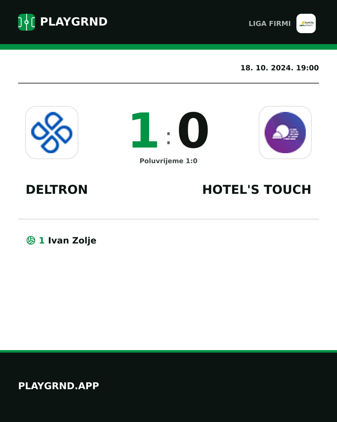 Instagram slika: Deltron 1:0 Hotel's Touch