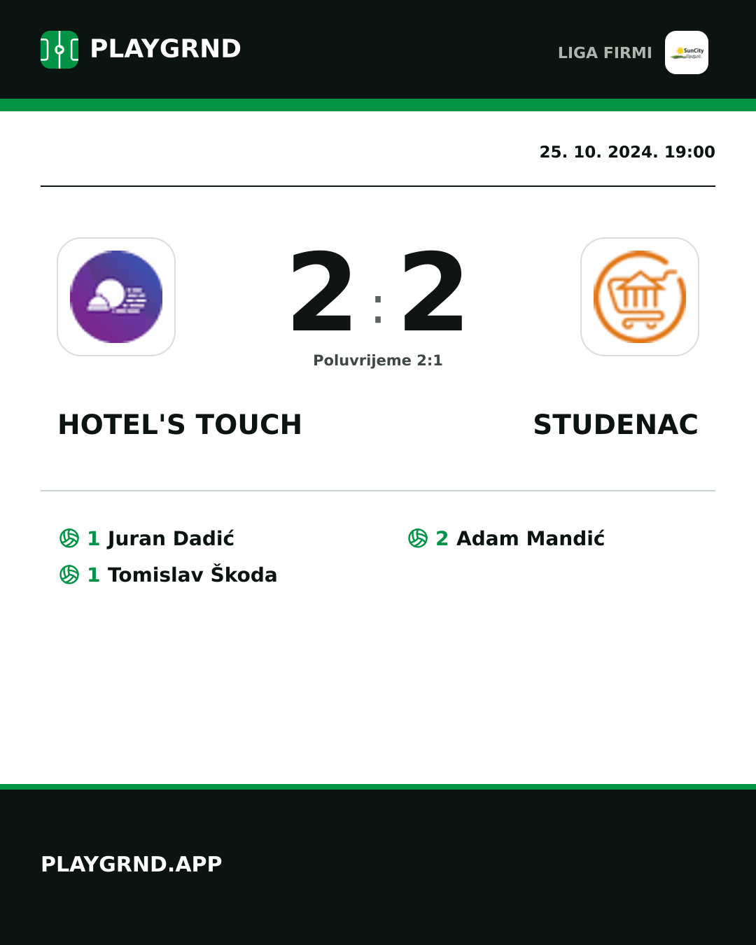 Instagram slika: Hotel's Touch 2:2 Studenac
