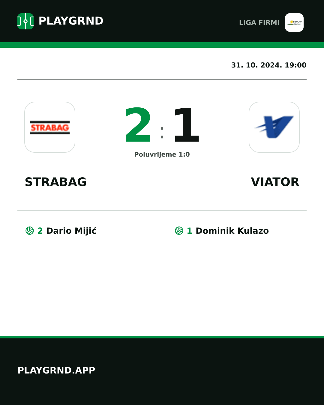 Instagram slika: Strabag 2:1 Viator