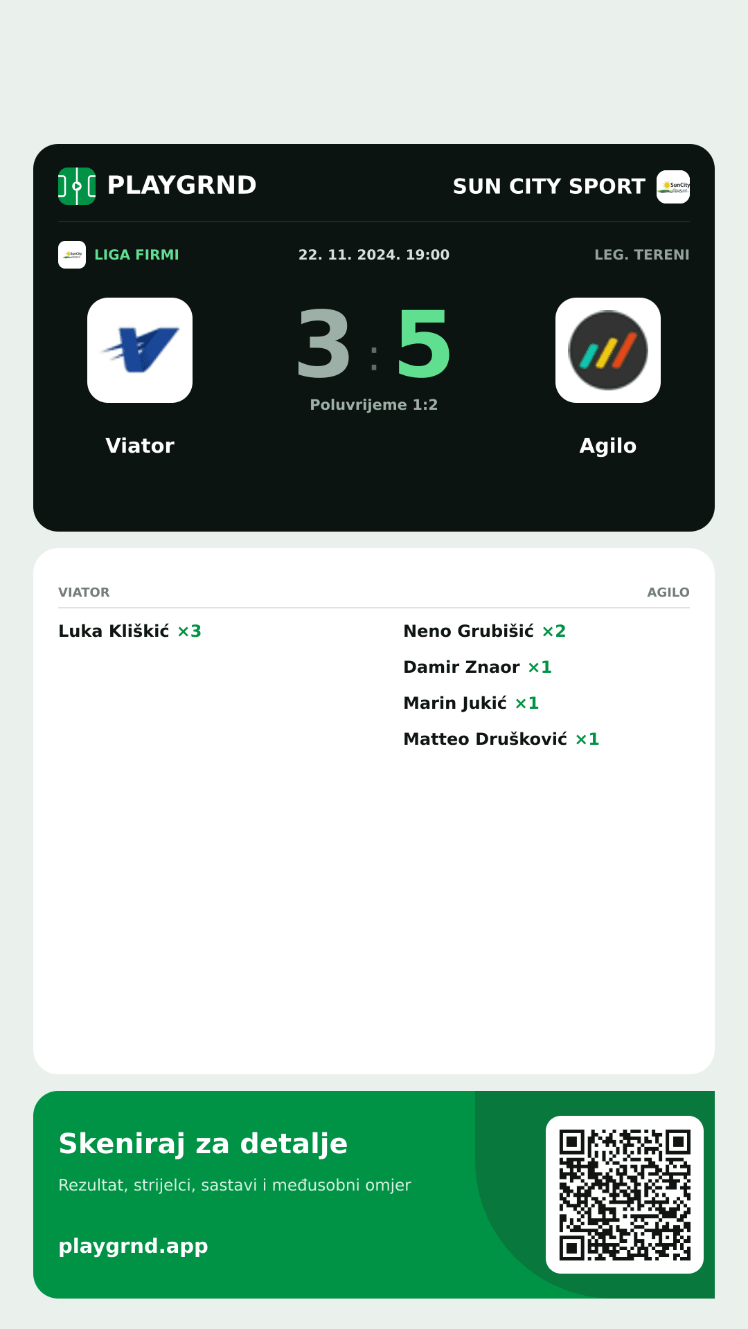Story slika: Viator 3:5 Agilo