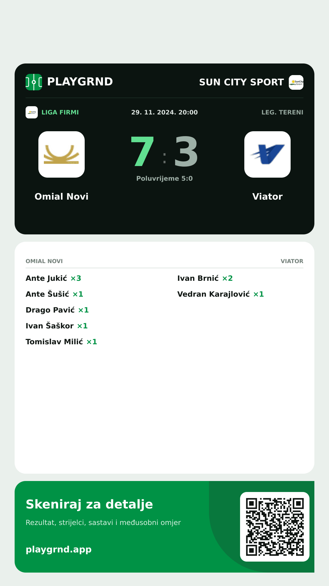 Story slika: Omial Novi 7:3 Viator