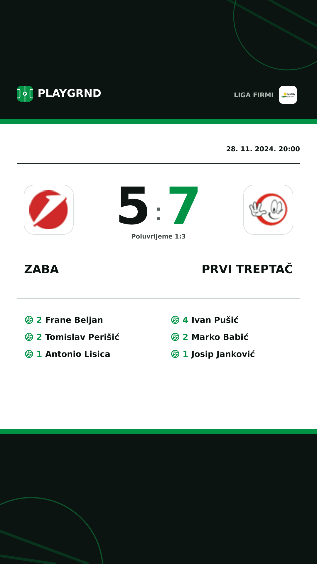 Instagram slika: Zaba 5:7 Prvi Treptač