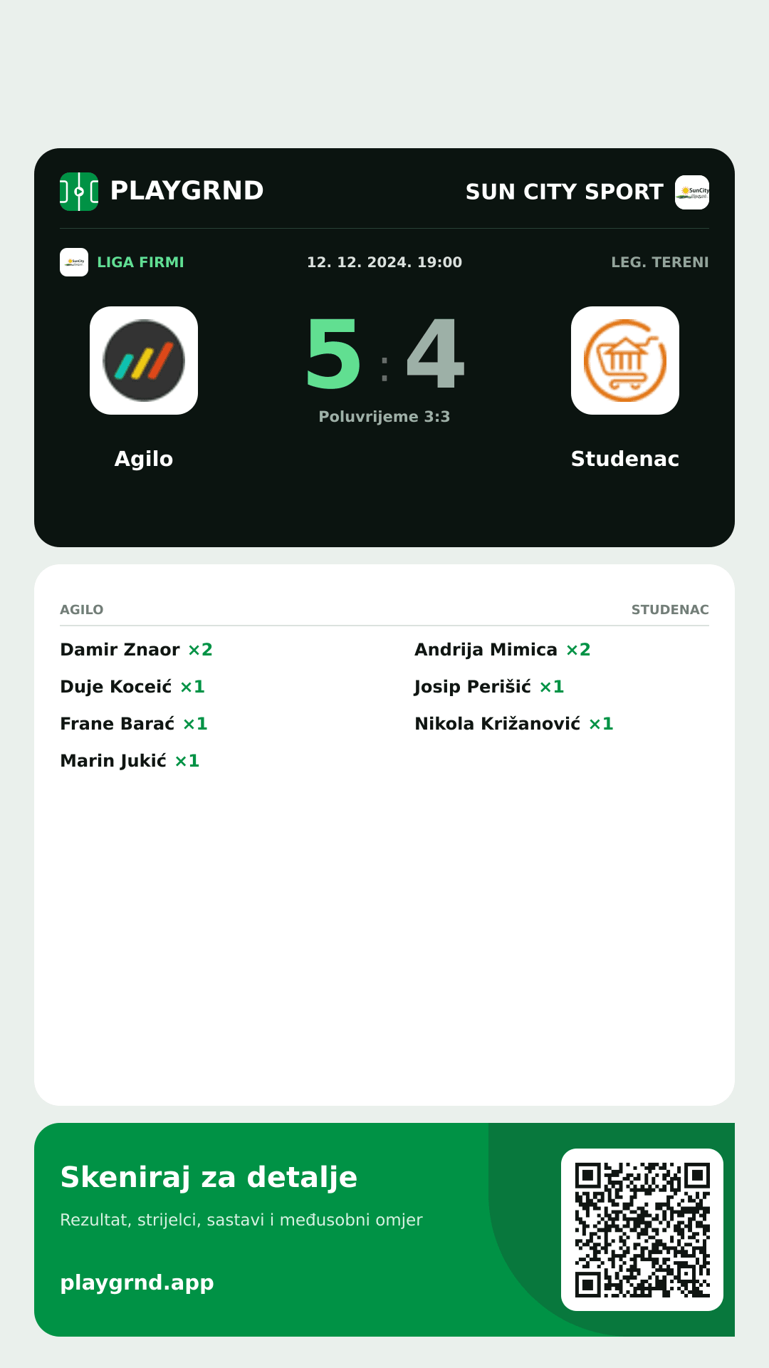 Story slika: Agilo 5:4 Studenac