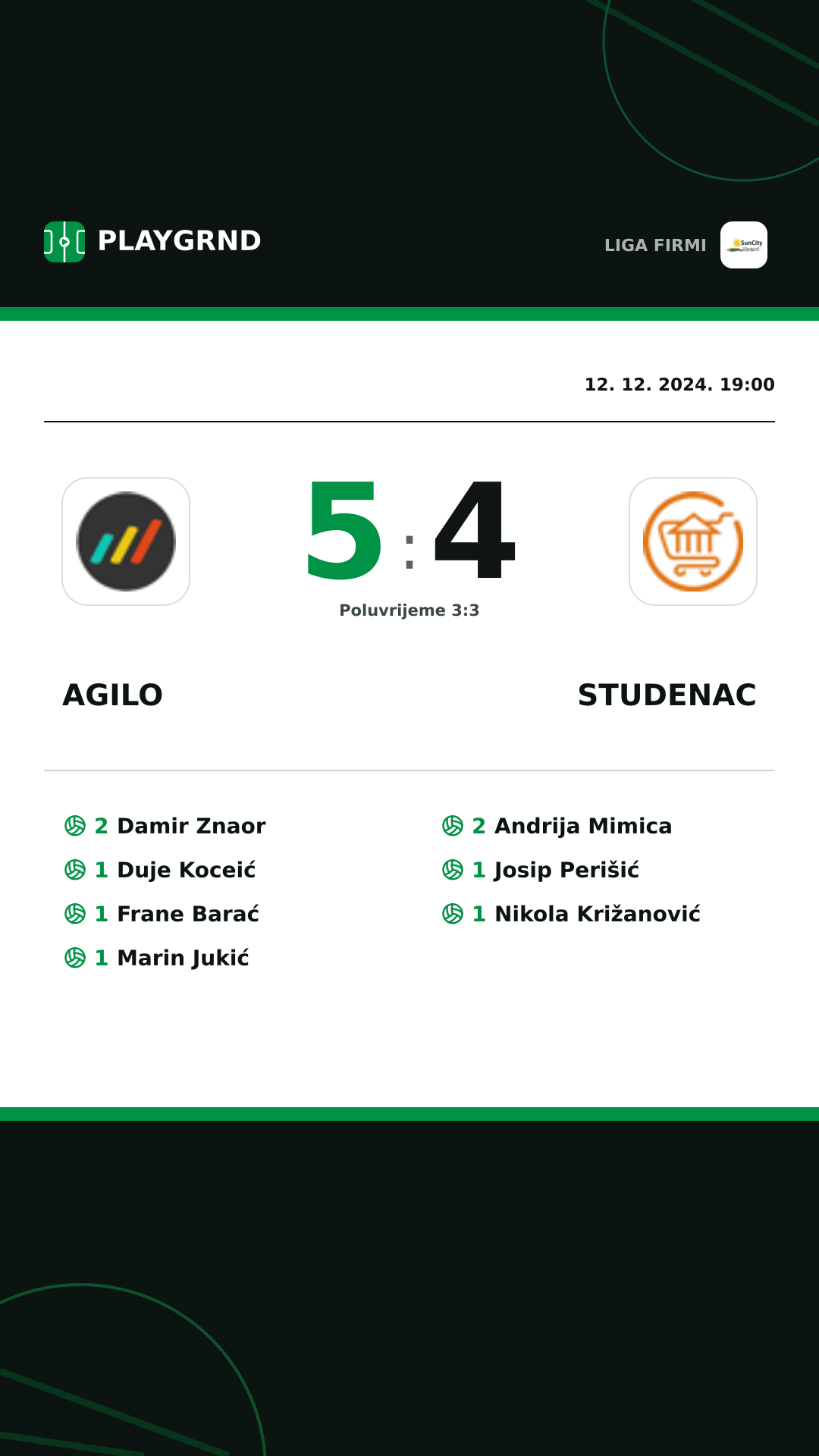 Instagram slika: Agilo 5:4 Studenac