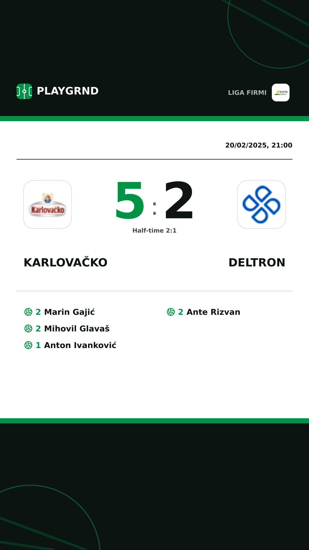 Instagram artwork: Karlovačko 5:2 Deltron