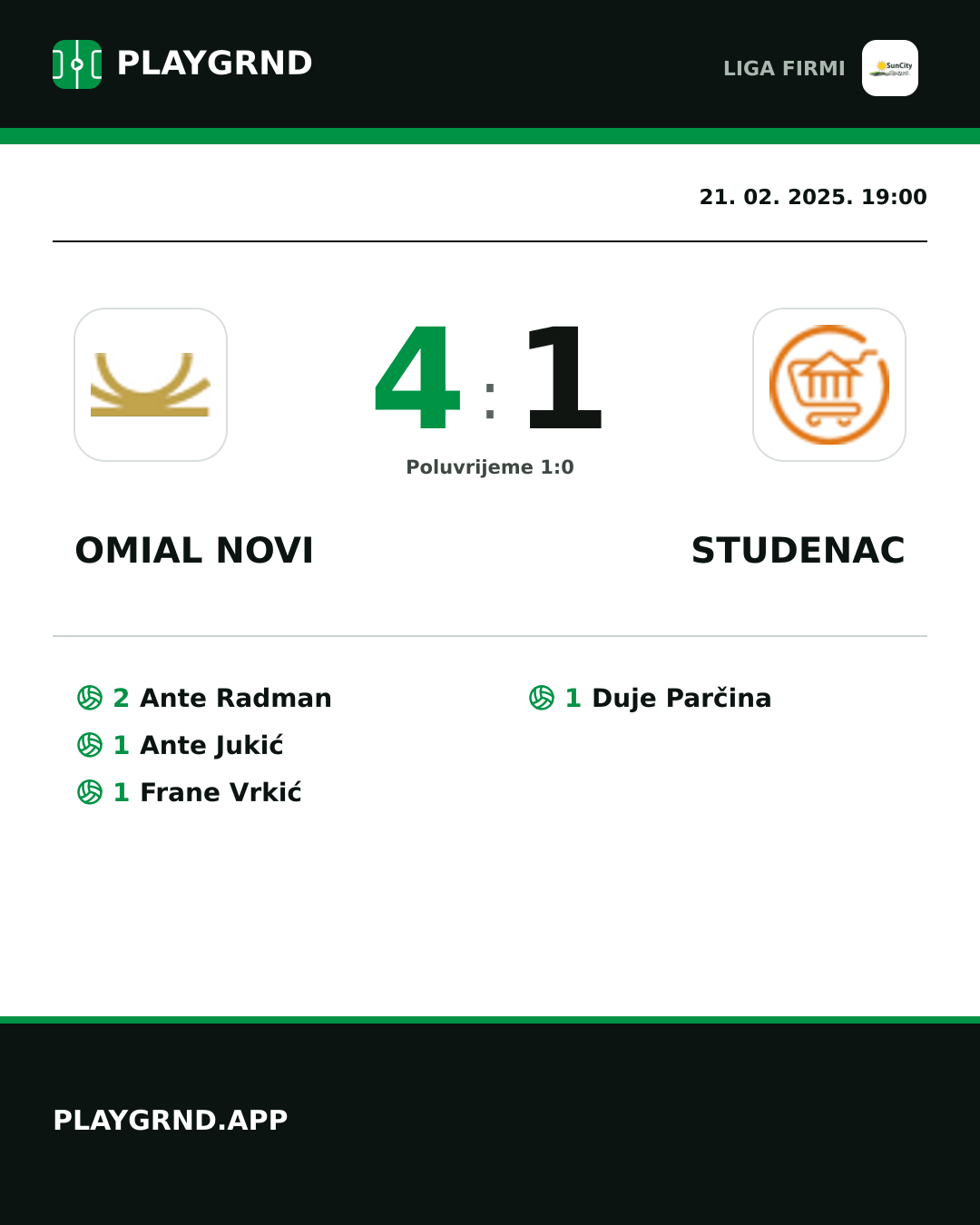 Instagram slika: Omial Novi 4:1 Studenac