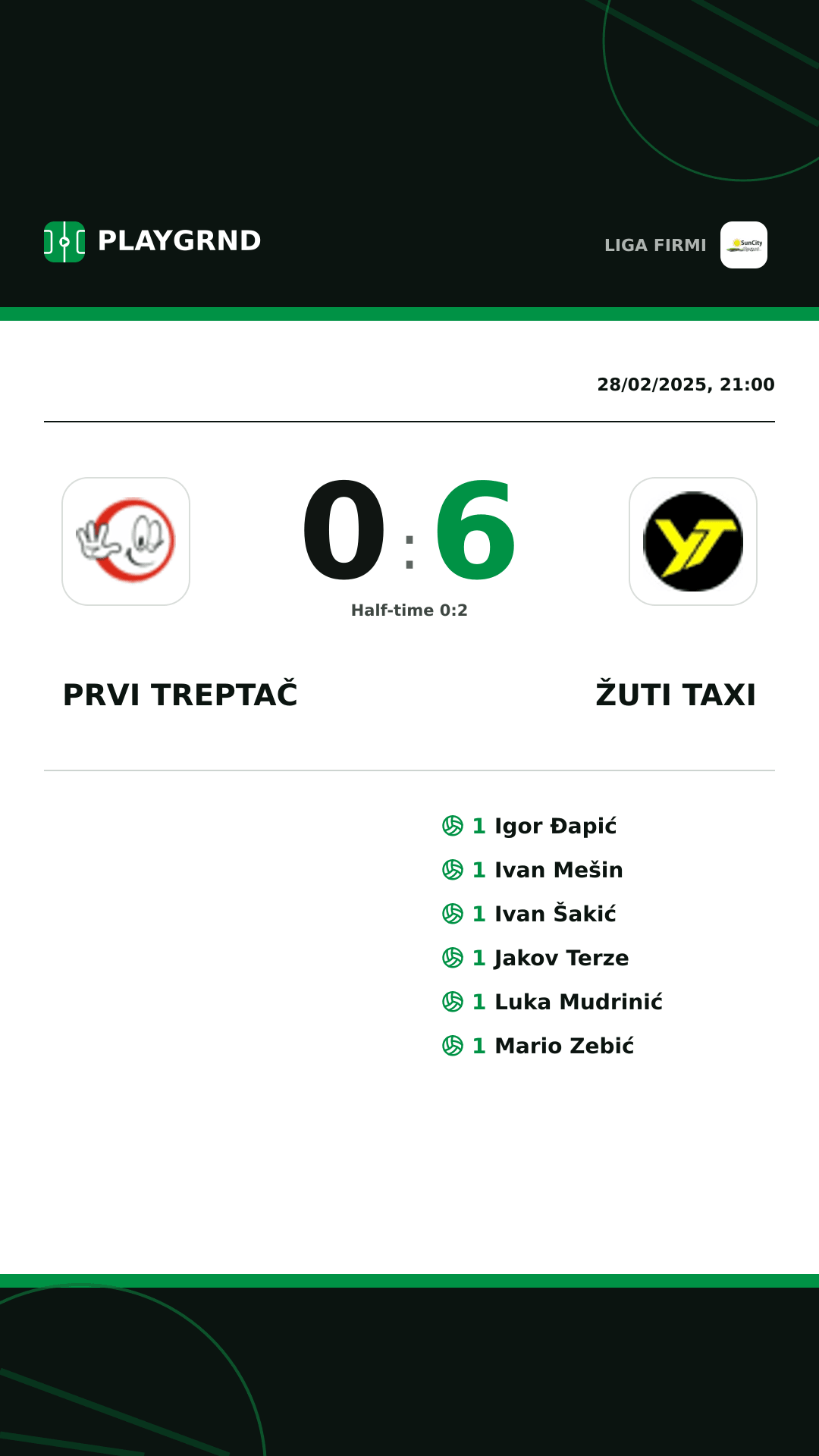 Instagram artwork: Prvi Treptač 0:6 Žuti Taxi