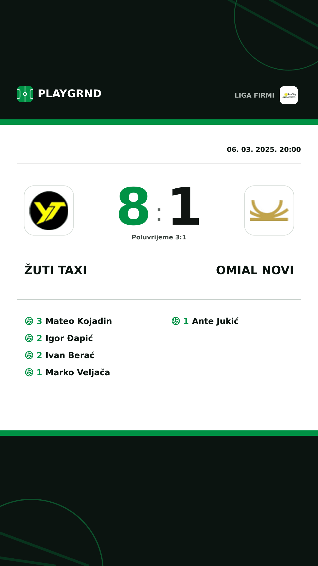 Instagram slika: Žuti Taxi 8:1 Omial Novi