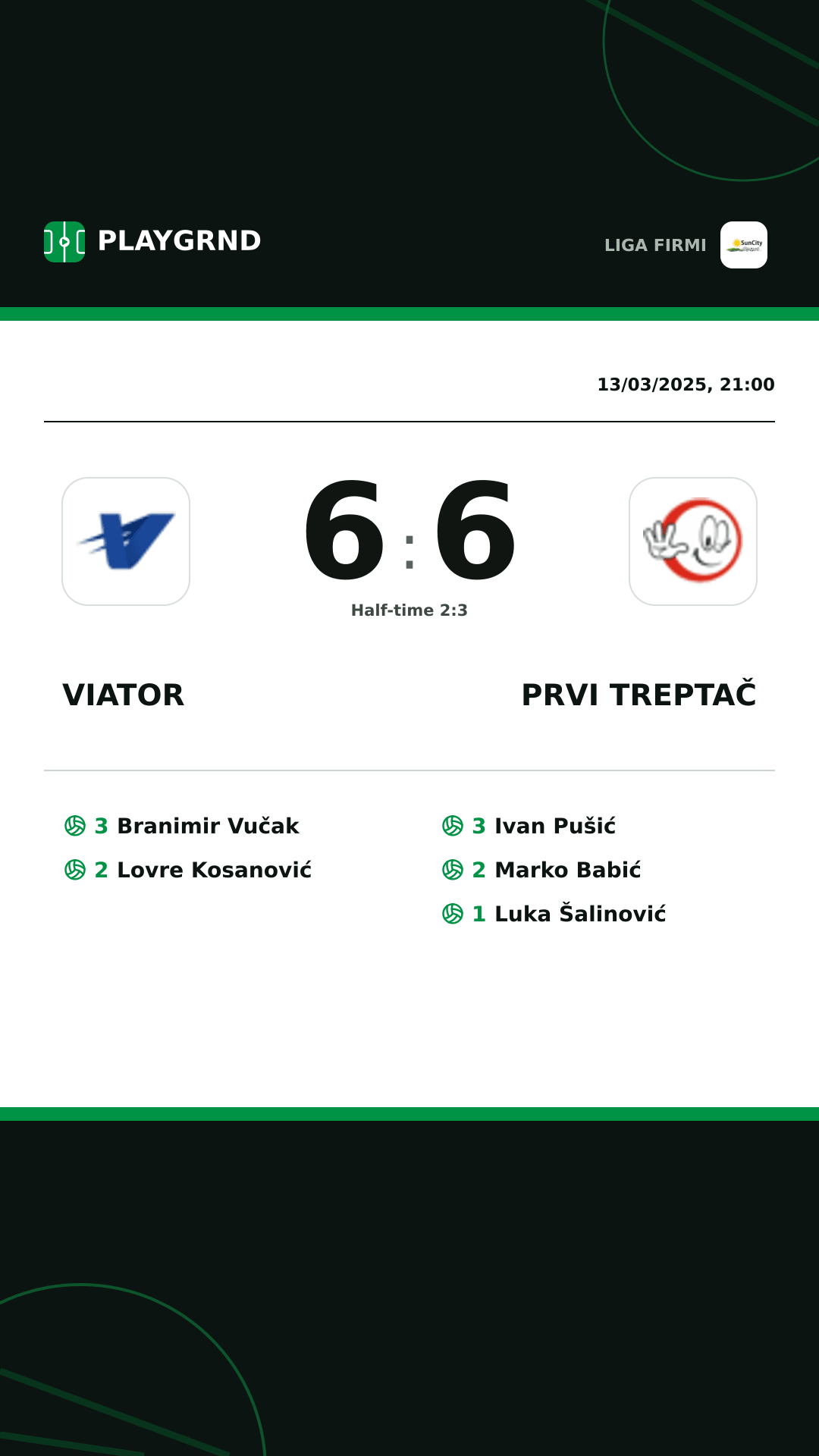 Instagram artwork: Viator 6:6 Prvi Treptač