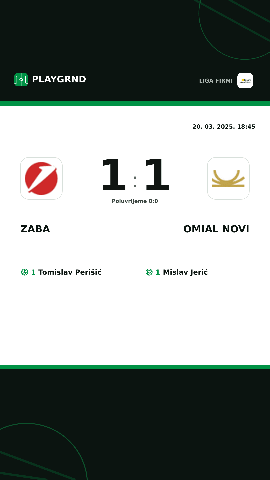 Instagram slika: Zaba 1:1 Omial Novi