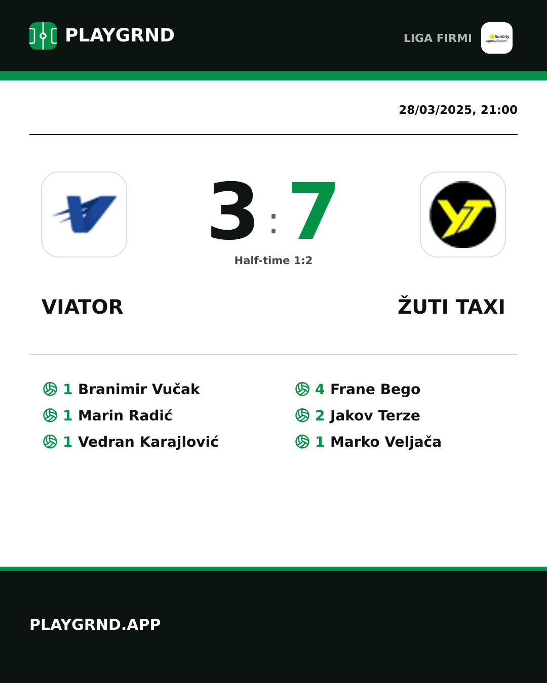 Instagram artwork: Viator 3:7 Žuti Taxi