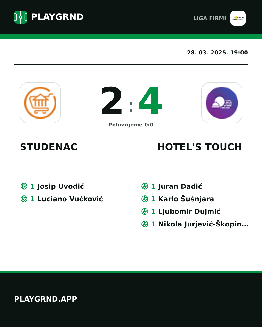 Instagram slika: Studenac 2:4 Hotel's Touch