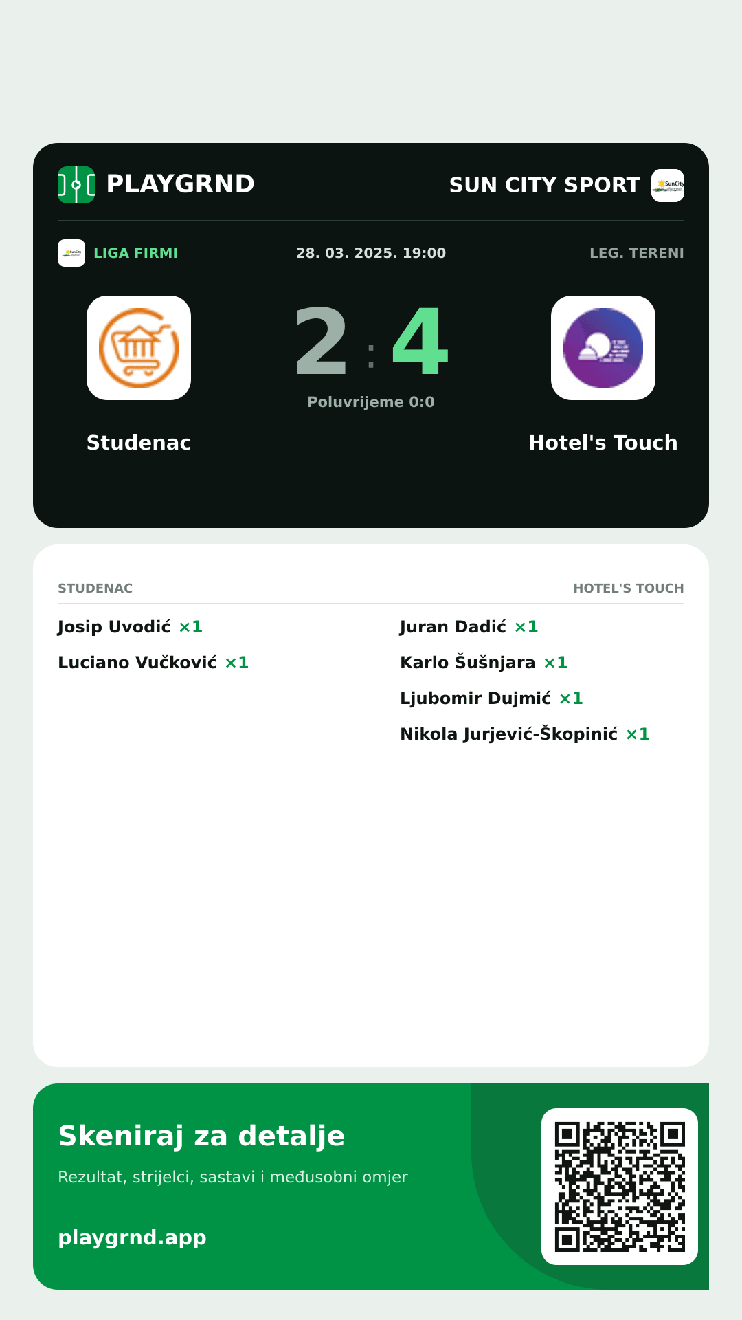 Story slika: Studenac 2:4 Hotel's Touch