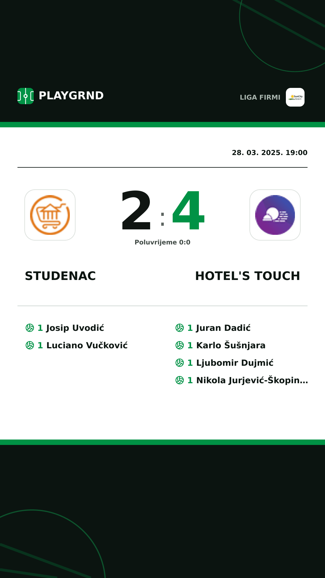 Instagram slika: Studenac 2:4 Hotel's Touch
