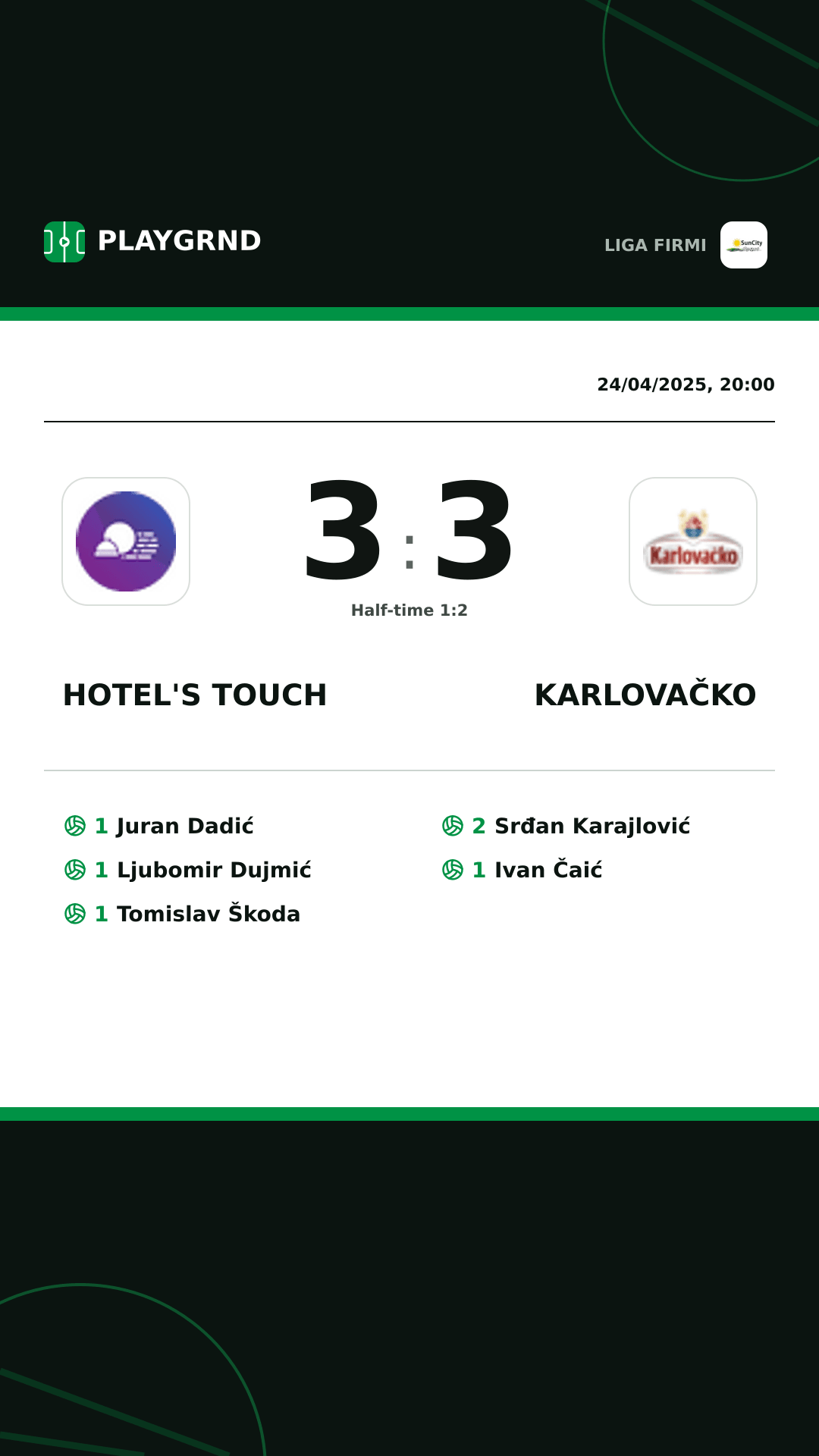 Instagram artwork: Hotel's Touch 3:3 Karlovačko