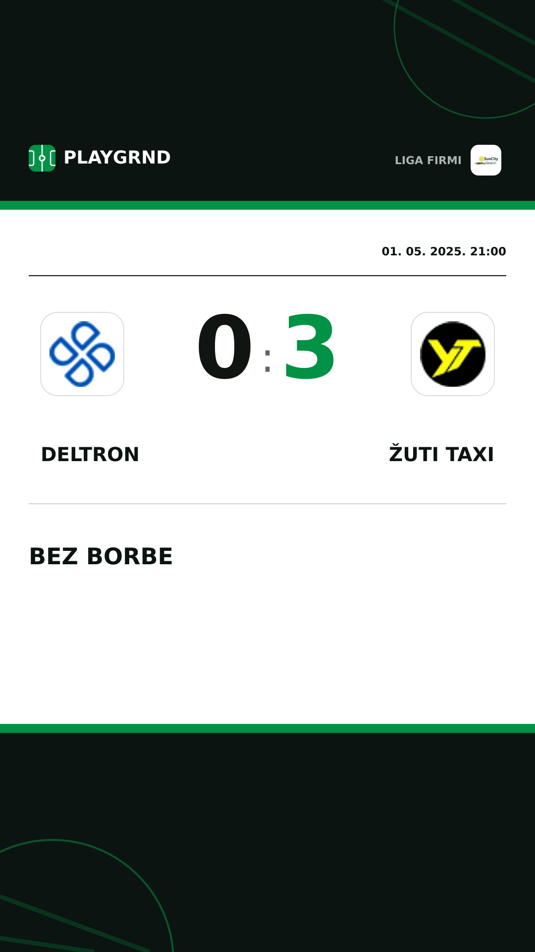 Instagram slika: Deltron 0:3 Žuti Taxi