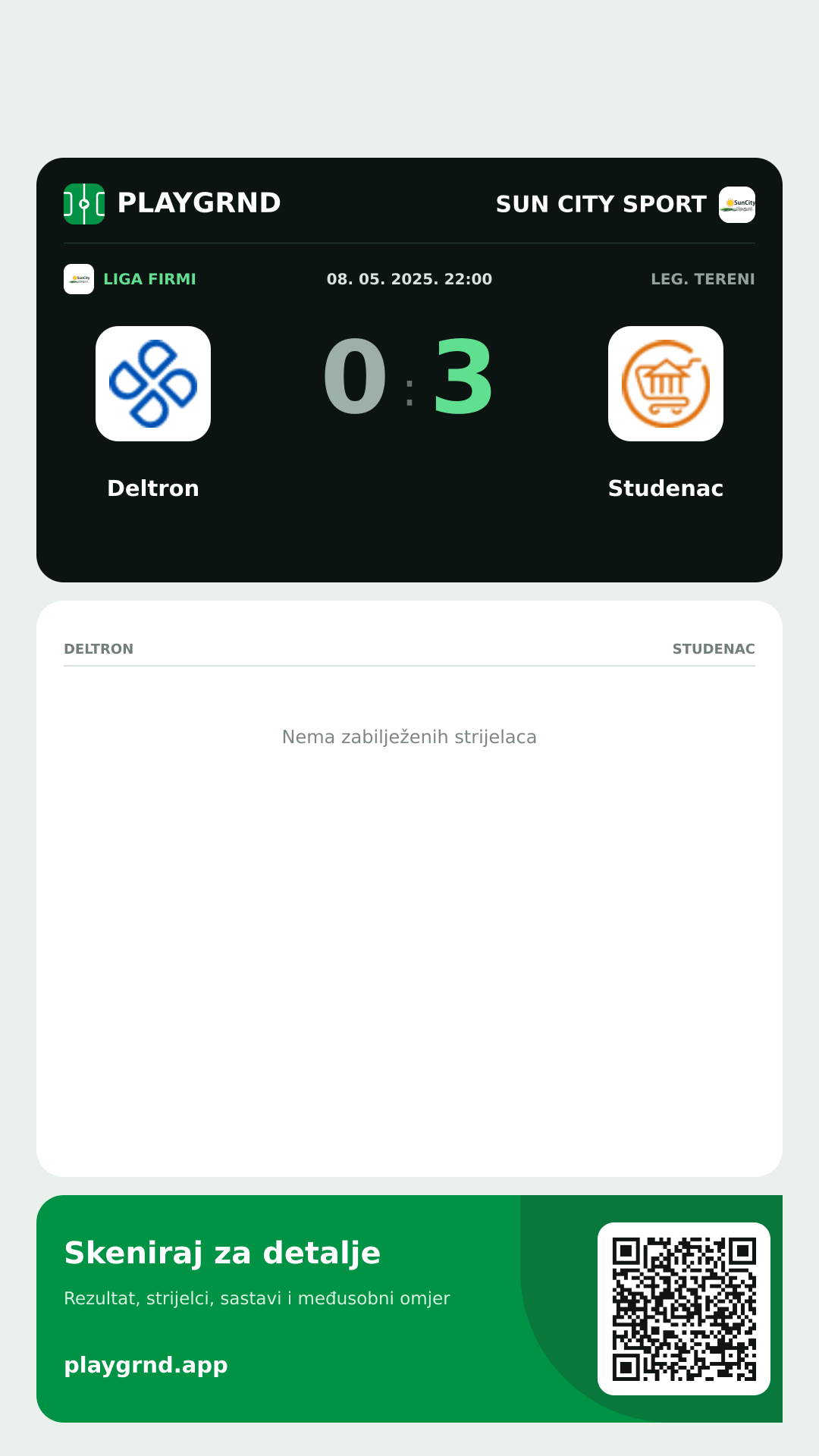Story slika: Deltron 0:3 Studenac