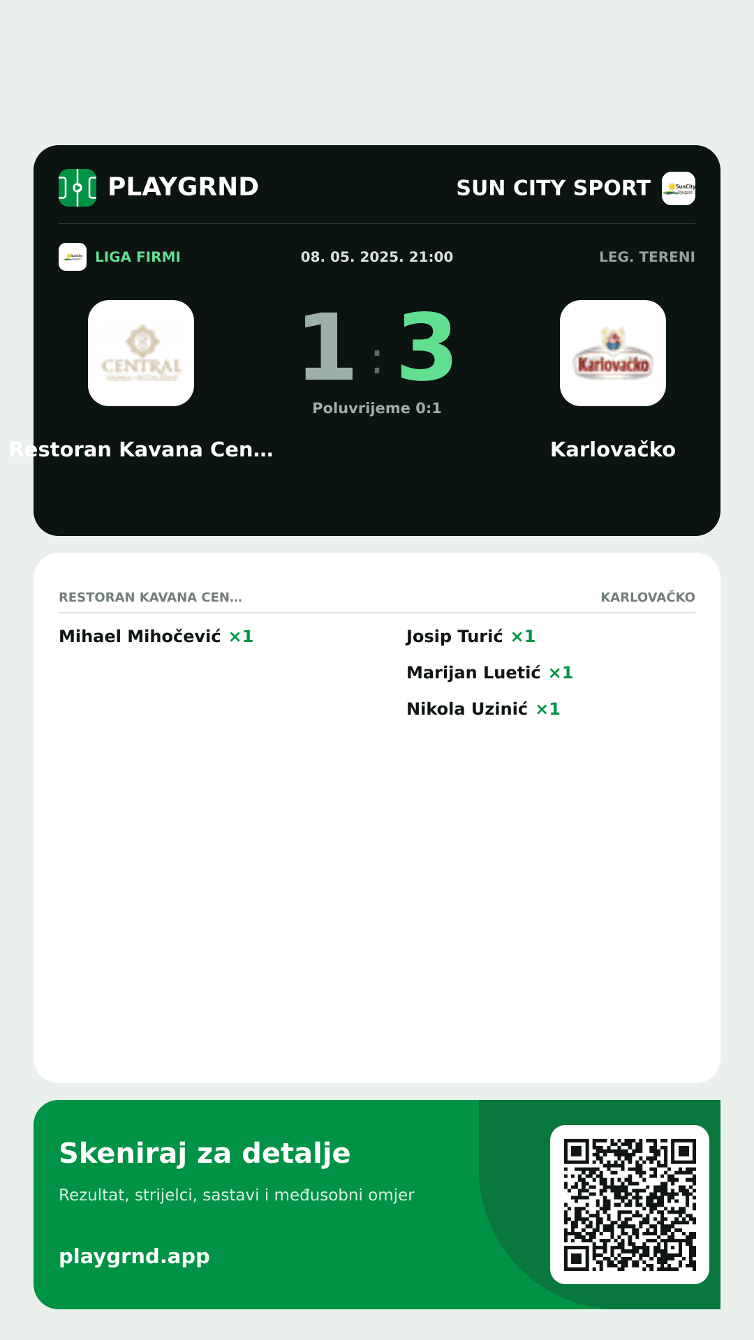 Story slika: Restoran Kavana Central 1:3 Karlovačko