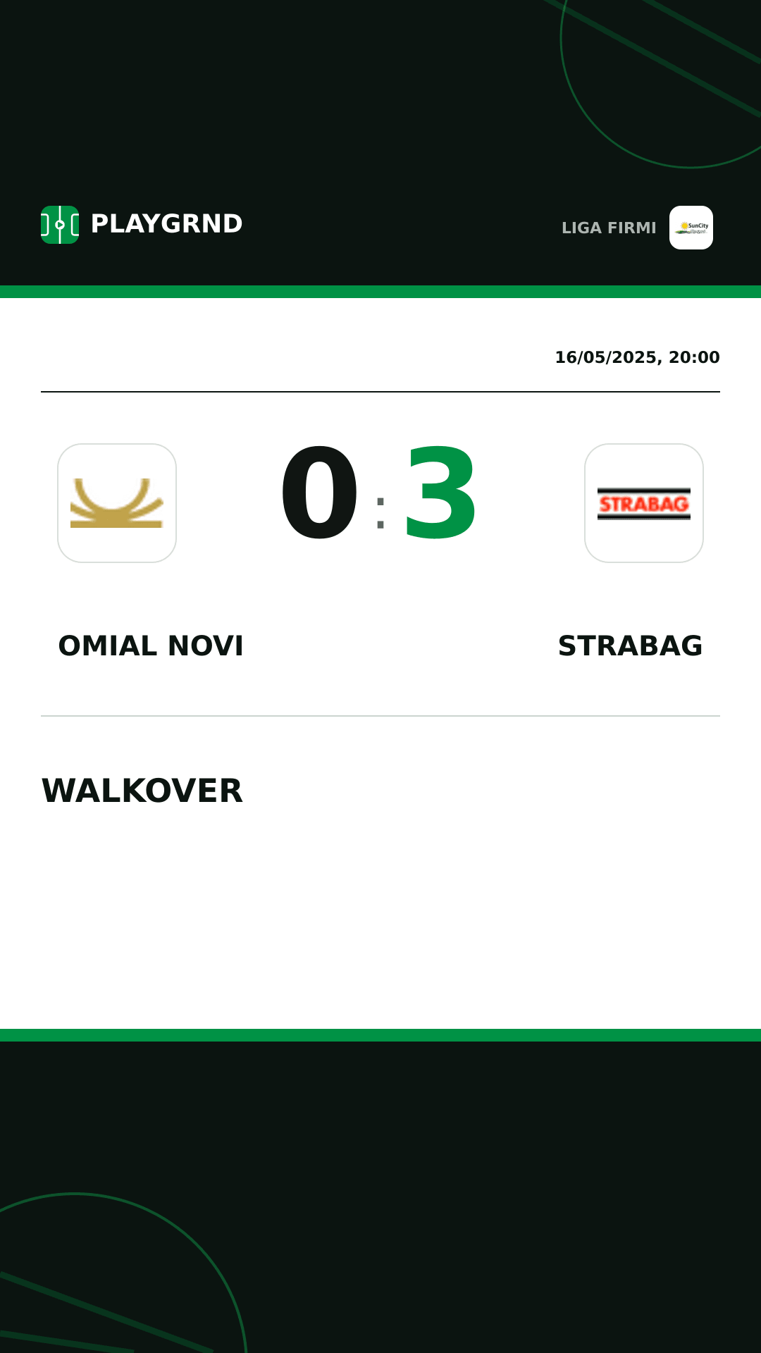 Instagram artwork: Omial Novi 0:3 Strabag
