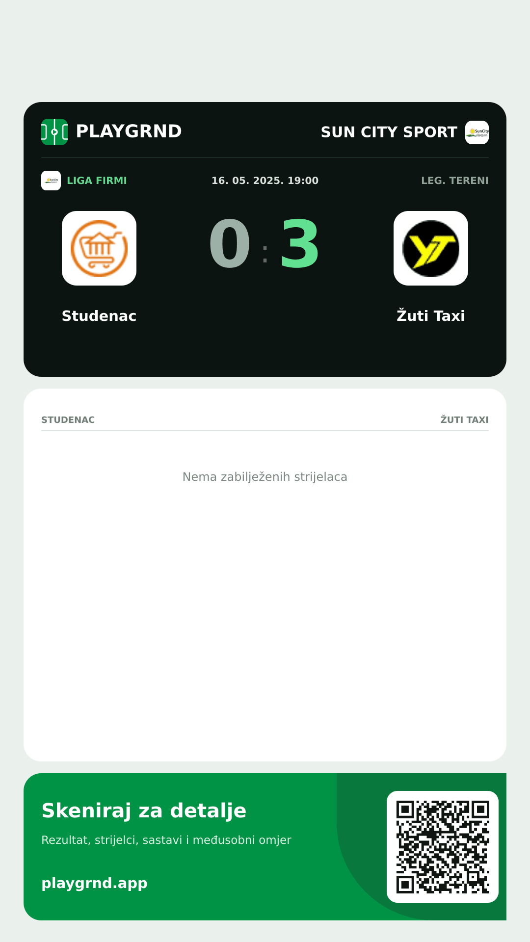 Story slika: Studenac 0:3 Žuti Taxi