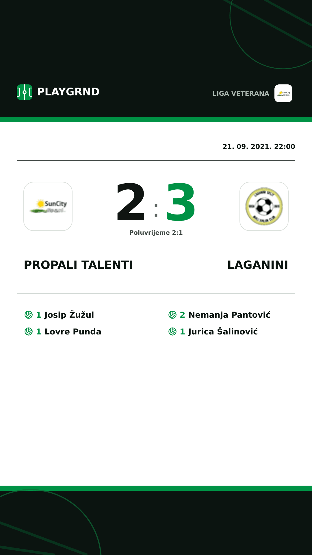 Instagram slika: Propali Talenti 2:3 Laganini