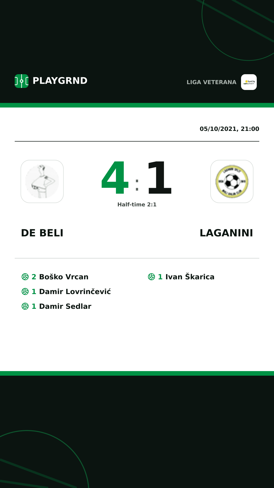 Instagram artwork: DE Beli 4:1 Laganini