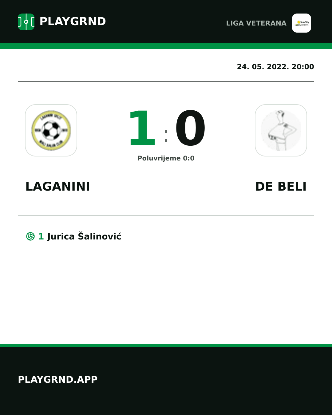 Instagram slika: Laganini 1:0 DE Beli
