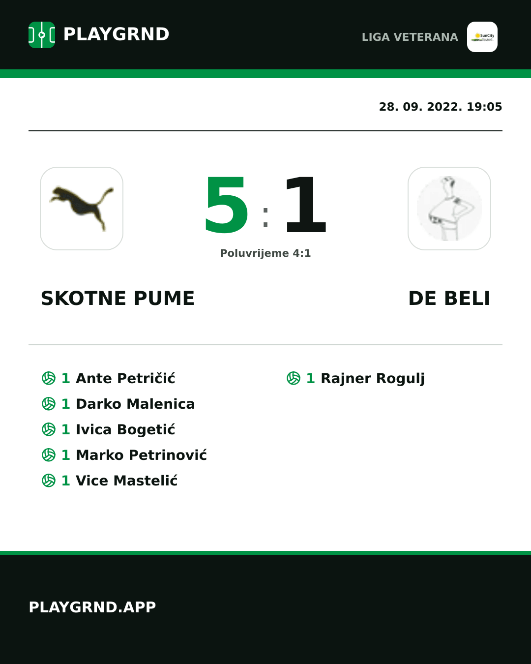 Instagram slika: Skotne Pume 5:1 DE Beli