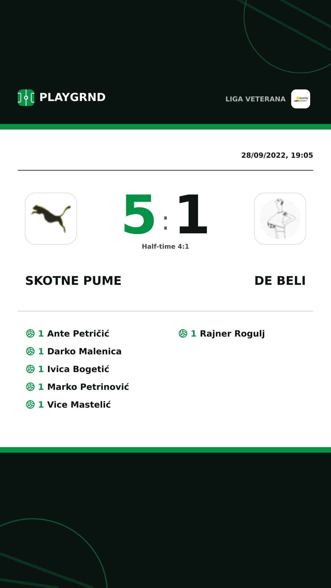Instagram artwork: Skotne Pume 5:1 DE Beli