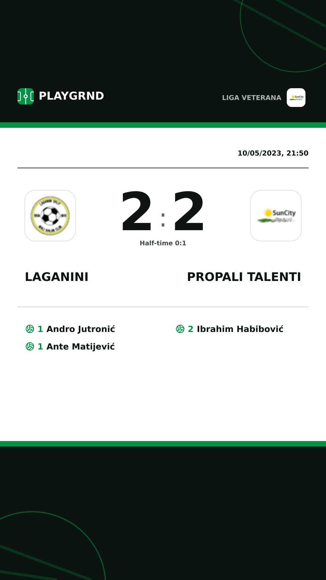 Instagram artwork: Laganini 2:2 Propali Talenti