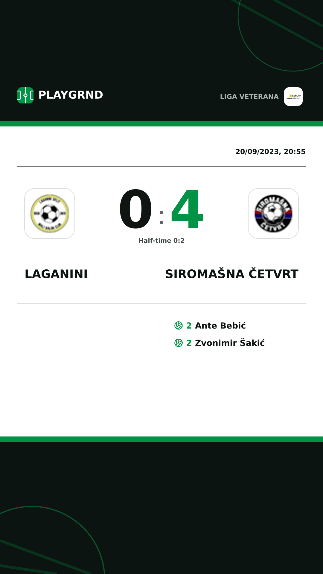 Instagram artwork: Laganini 0:4 Siromašna Četvrt
