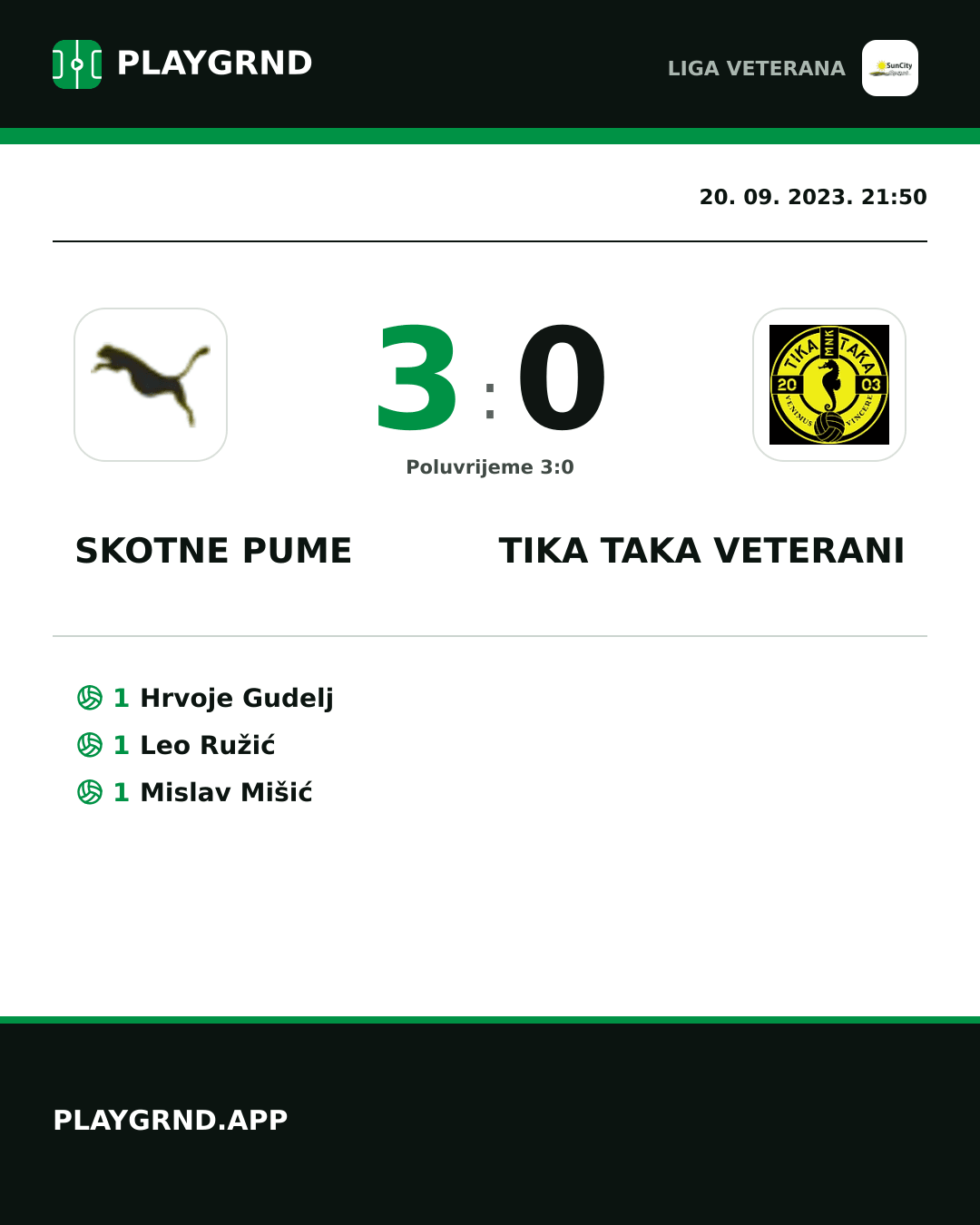 Instagram slika: Skotne Pume 3:0 Tika Taka Veterani