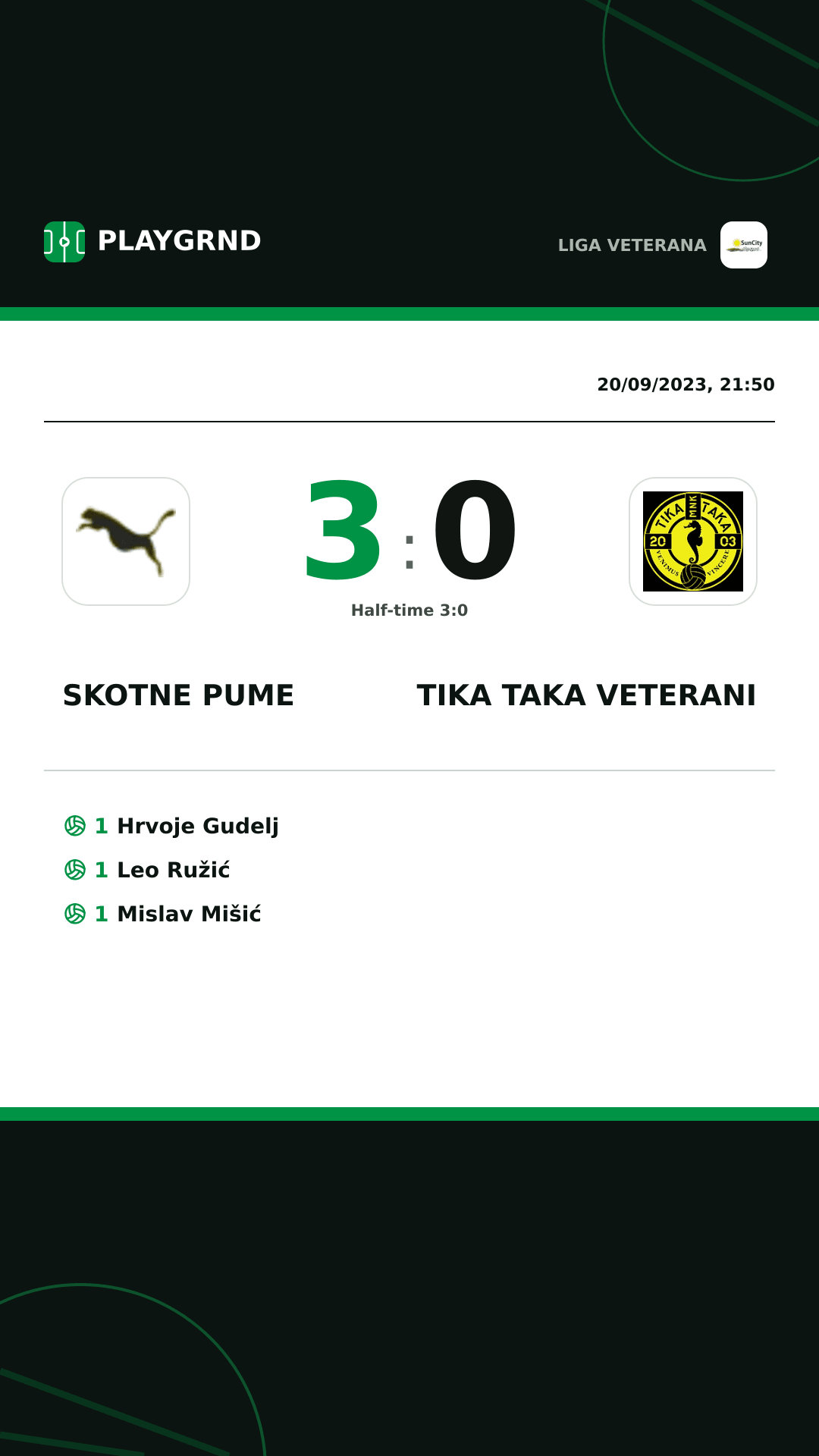 Instagram artwork: Skotne Pume 3:0 Tika Taka Veterani