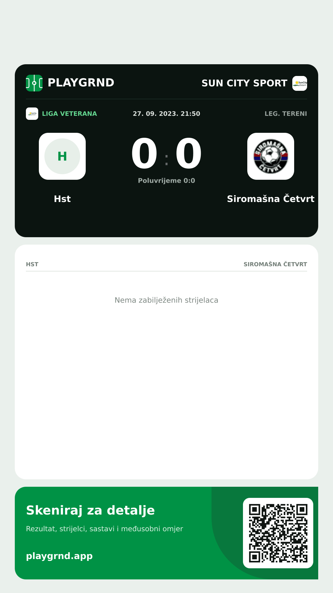 Story slika: Hst 0:0 Siromašna Četvrt