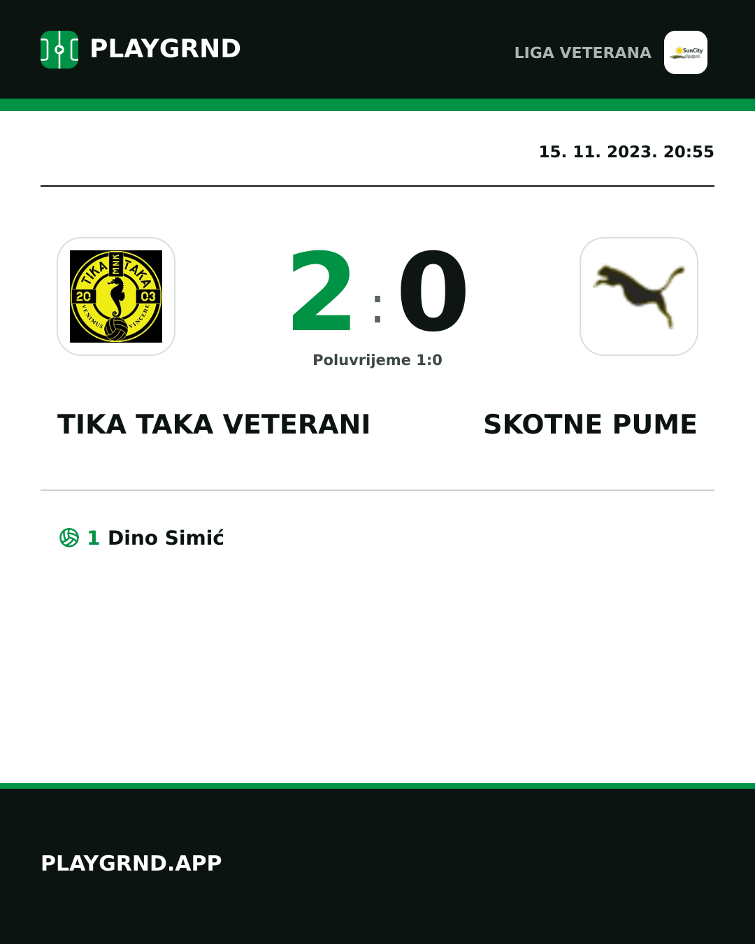 Instagram slika: Tika Taka Veterani 2:0 Skotne Pume