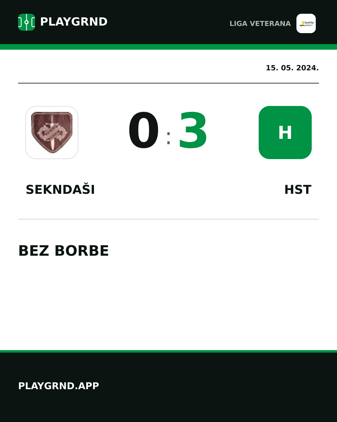 Instagram slika: Sekndaši 0:3 Hst
