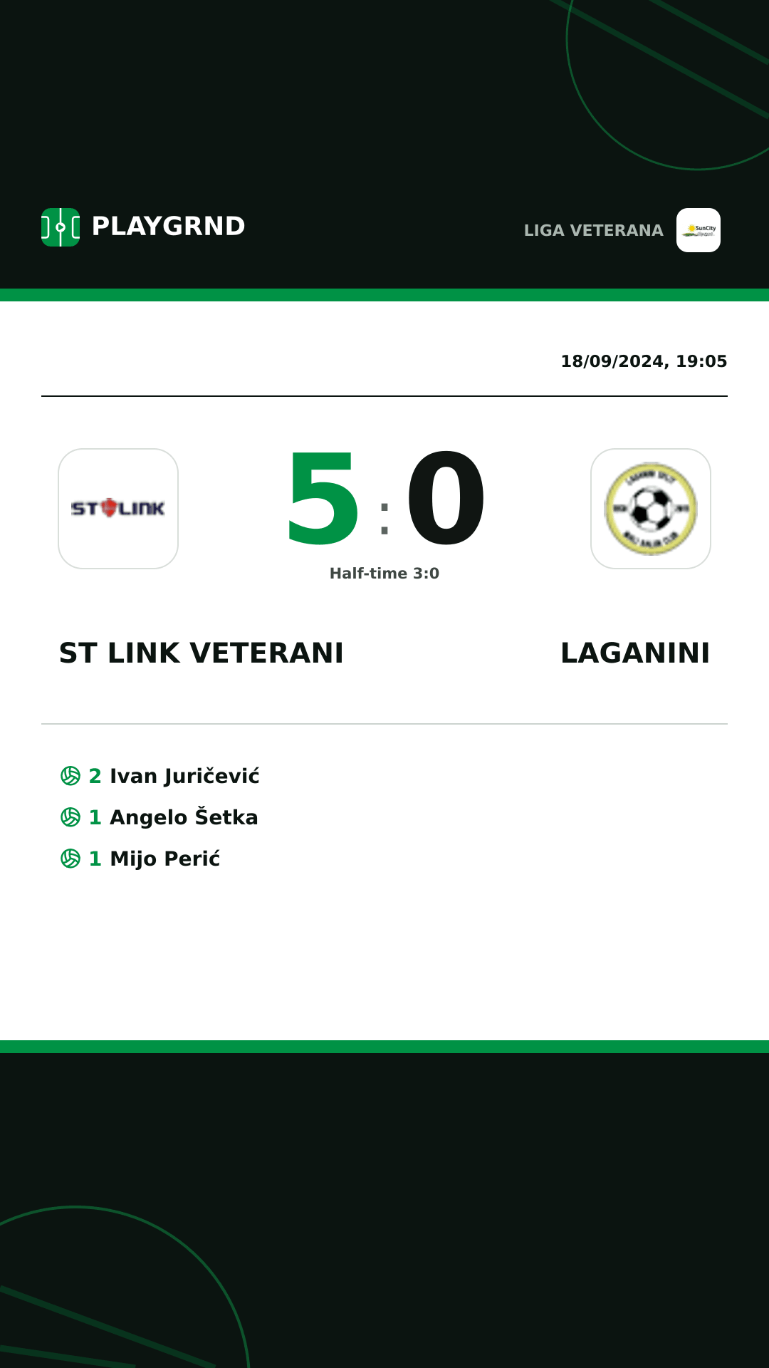 Instagram artwork: ST Link Veterani 5:0 Laganini