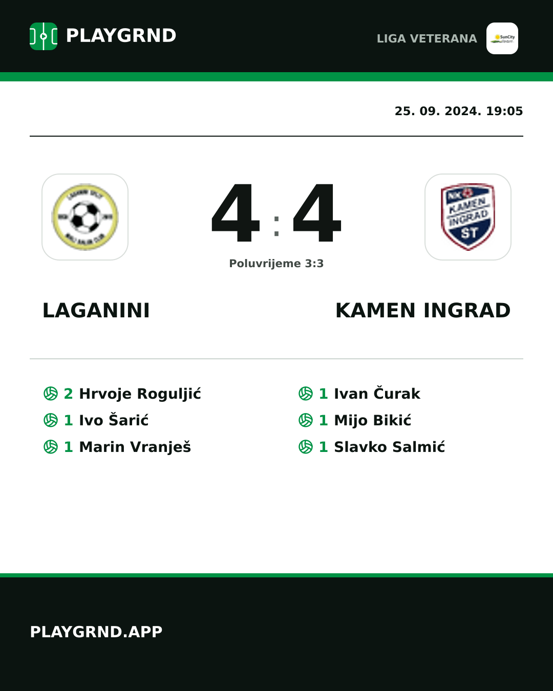 Instagram slika: Laganini 4:4 Kamen Ingrad