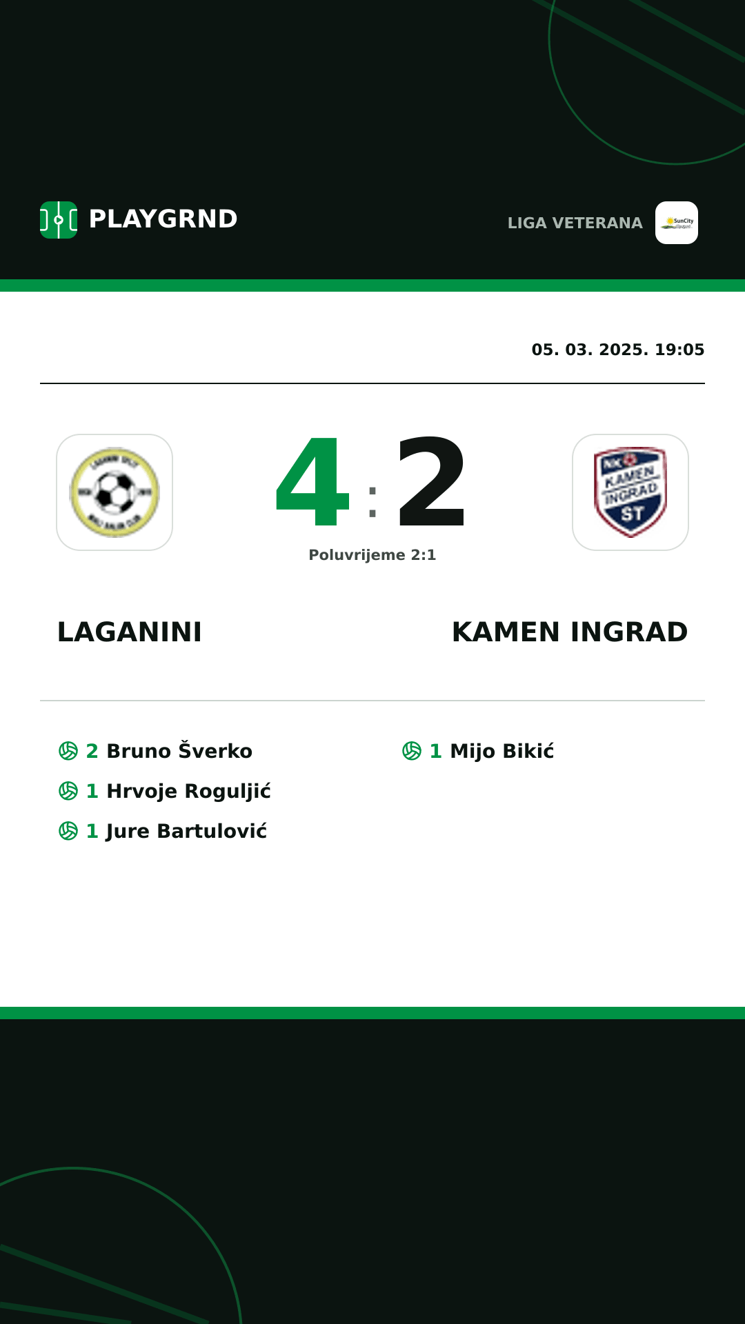 Instagram slika: Laganini 4:2 Kamen Ingrad