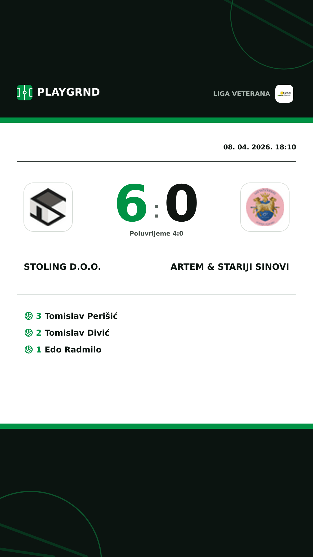 Instagram slika: Stoling D.O.O. 6:0 Artem & Stariji Sinovi