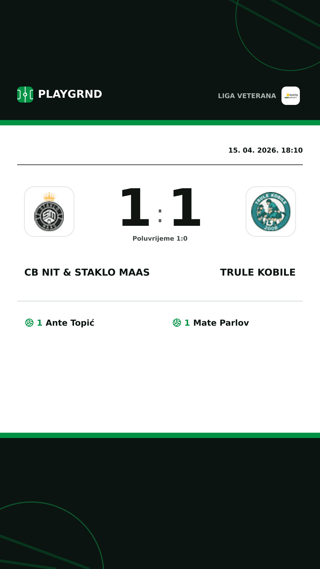 Instagram slika: CB Nit & Staklo Maas 1:1 Trule Kobile